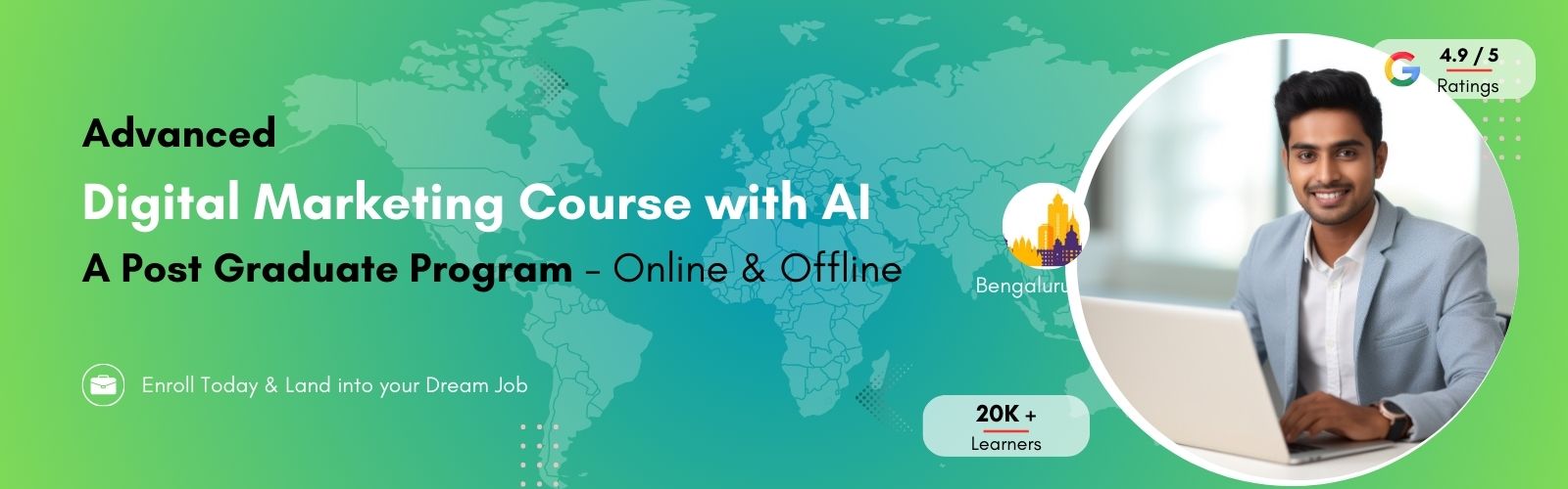Inspyr Home Page Banner (1) Advanced Post Graduate Program in Digital Marketing: Accelerate Your Digital Expertise.